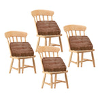 SOGA 4X Coffee Square Cushion Soft Leaning Plush Backrest Throw Seat Pillow Home Office Decor $ 118.50