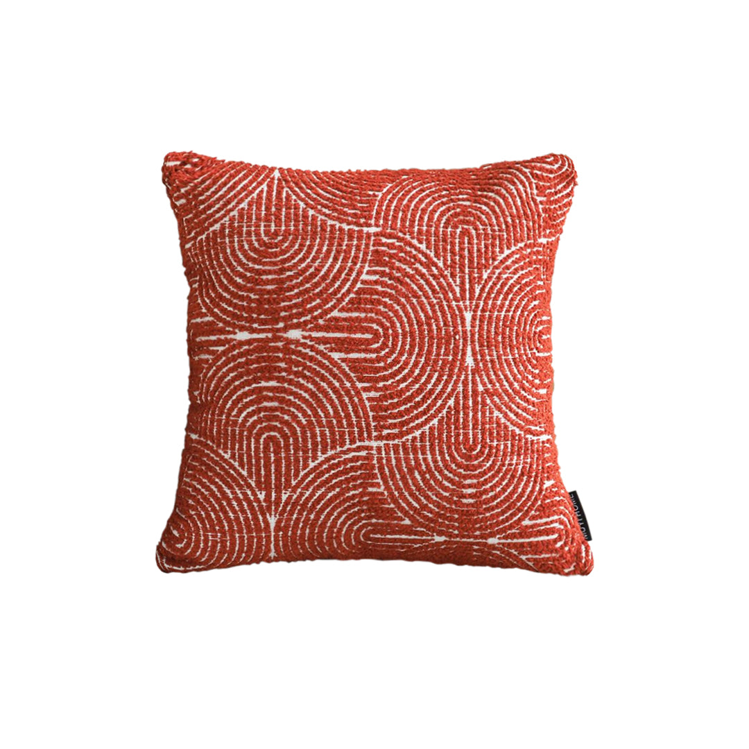 SOGA 45Cm Orange Oversized Pillow Perfect Cinnabar Outdoor/Indoor Lumbar Throw Pillow $ 46.90
