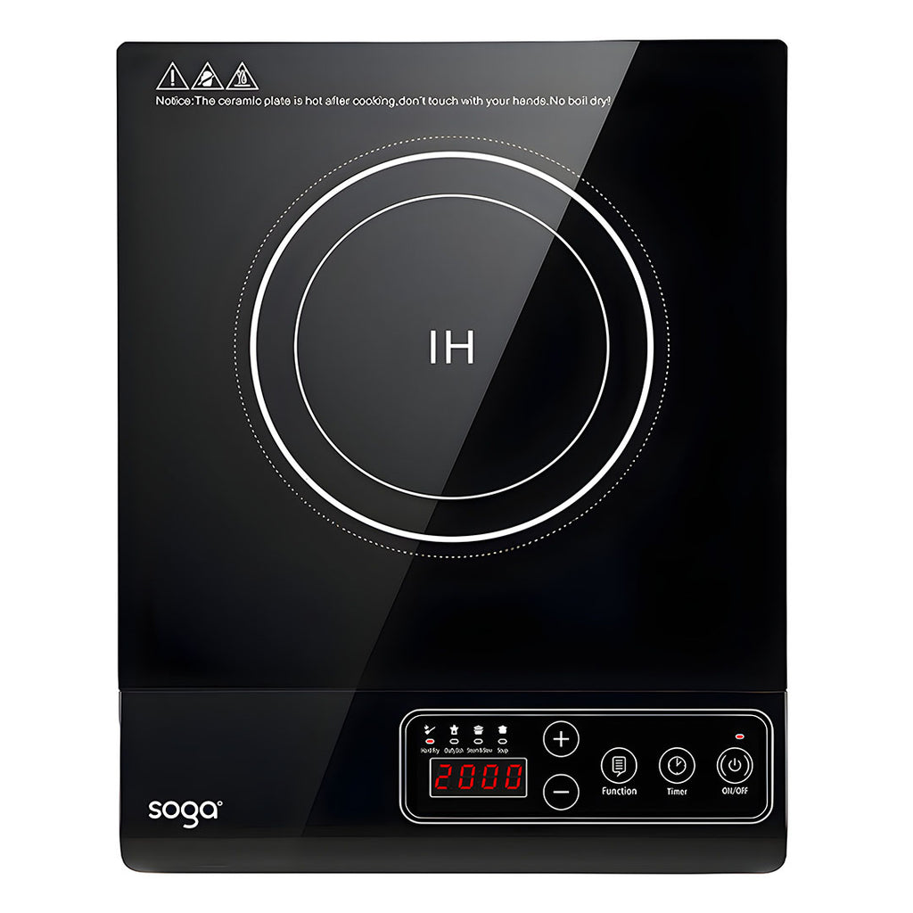 SOGA 35.5cm Cooktop Electric Smart Induction Cook Top Portable Kitchen Cooker Cookware $ 144.50
