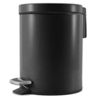 SOGA Foot Pedal Stainless Steel Rubbish Recycling Garbage Waste Trash Bin Round 12L Black $ 77.90