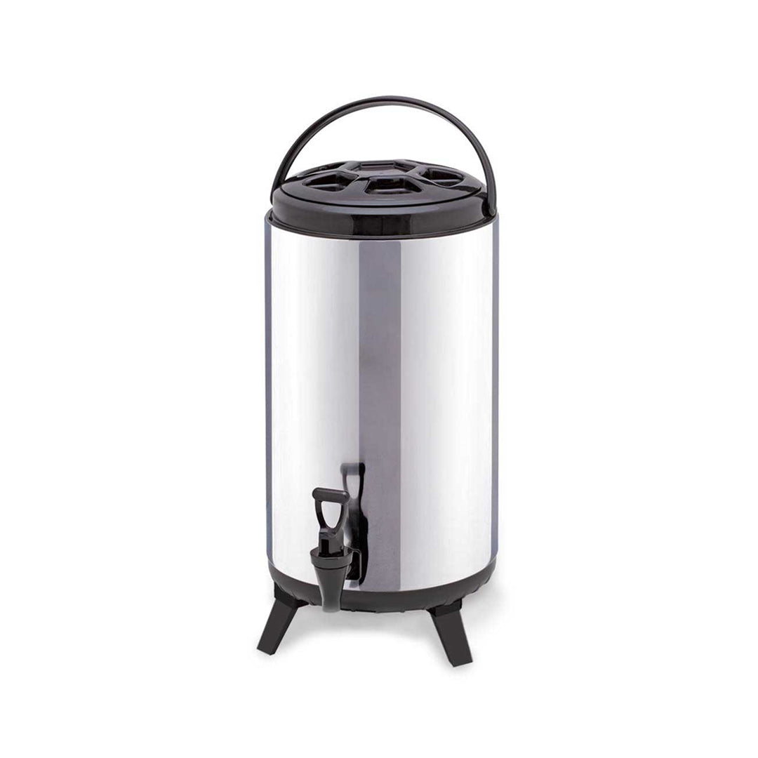 SOGA 14L Portable Insulated Cold/Heat Coffee Tea Beer Barrel Brew Pot With Dispenser $ 95.50