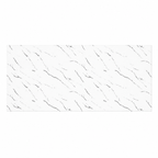 SOGA Peel & Stick Floor and Wall Tiles 30 x 60cm 10 Pack White Faux Marble