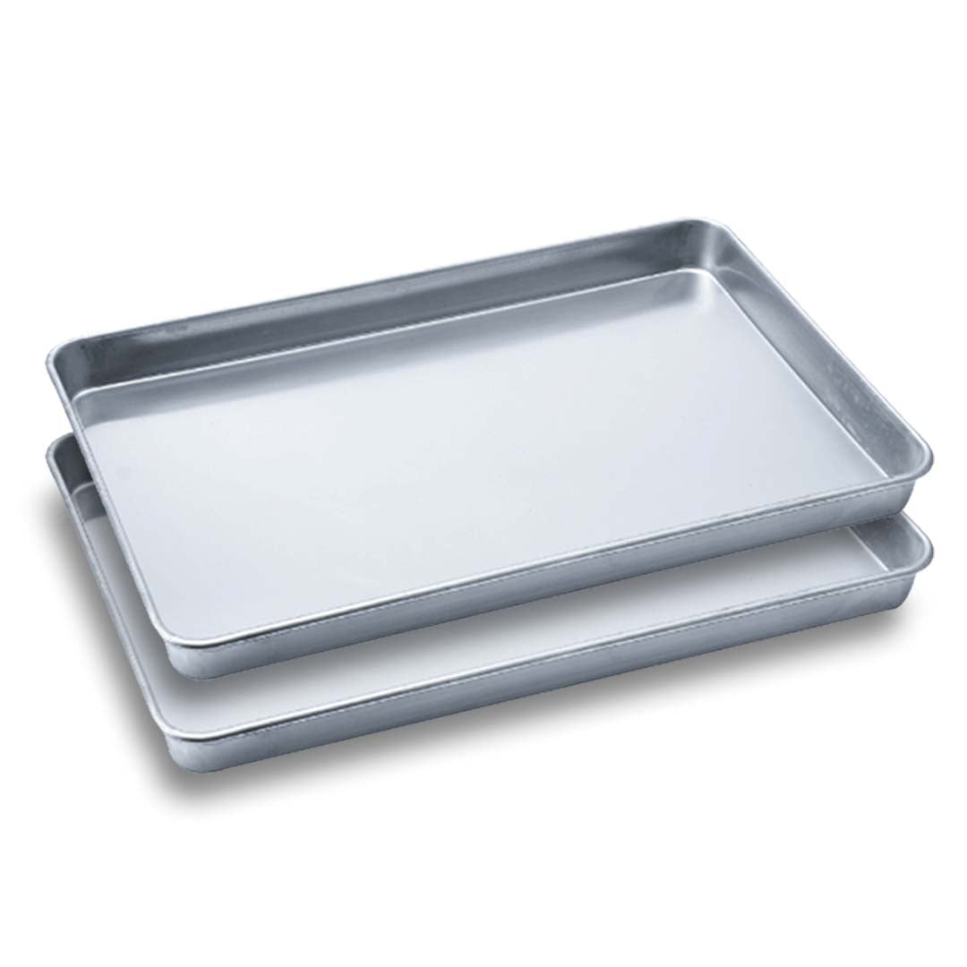 SOGA 2X Aluminium Oven Baking Pan Cooking Tray for Baker Gastronorm 60*40*5cm $ 66.90