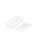 SOGA 65mm Clear Gastronorm GN Pan 1/3 Food Tray Storage with Lid $ 39.50
