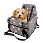 SOGA Waterproof Pet Booster Car Seat Breathable Mesh Safety Travel Portable Dog Carrier Bag Grey $ 44.50