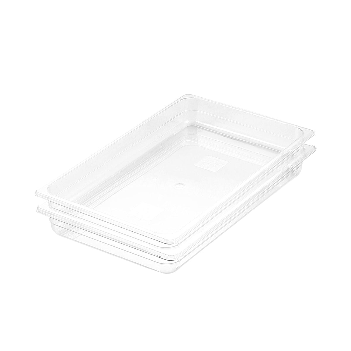 SOGA 65mm Clear Gastronorm GN Pan 1/1 Food Tray Storage Bundle of 2 $ 86.50