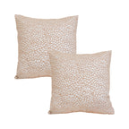 SOGA 2X 50cm Neutral Beige Speckled Pattern Contemporary Throw Pillow $ 133.90