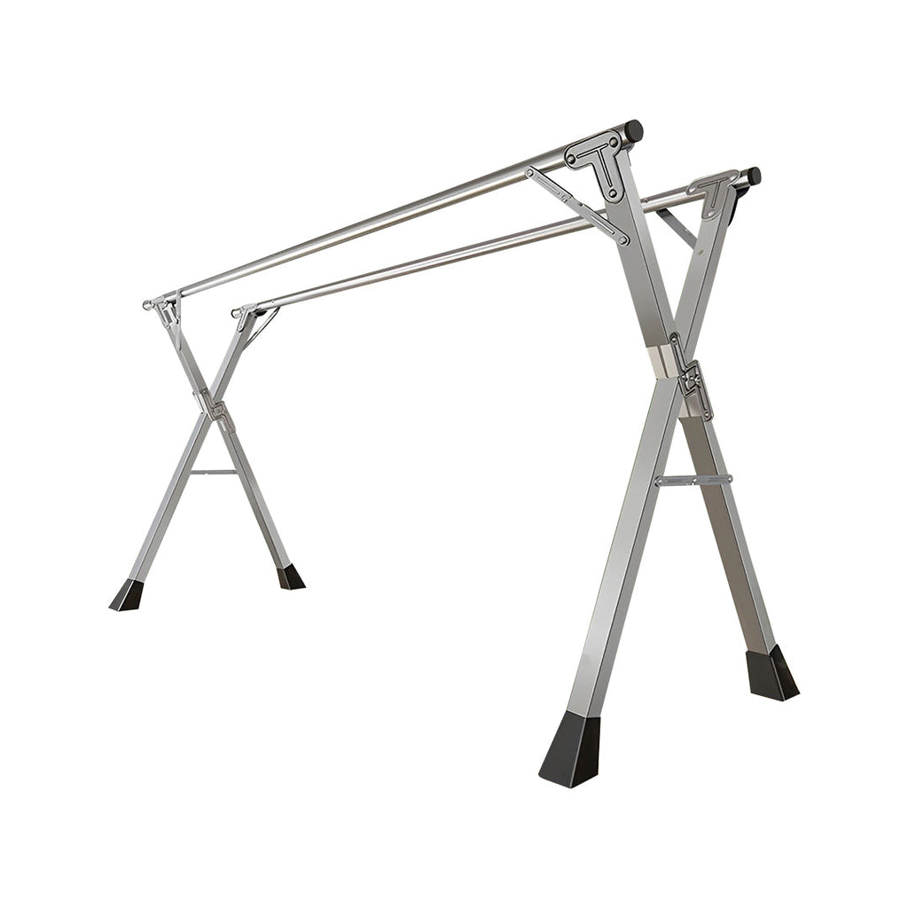 SOGA 1.6m Portable Standing Clothes Drying Rack Foldable Space-Saving Laundry Holder Indoor Outdoor $ 105.50