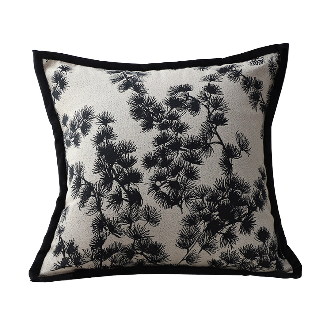 SOGA 45cm Throw Pillow Black and White Wide Border Square Pillow Stylish Decorative Cushion Living Room $ 47.90