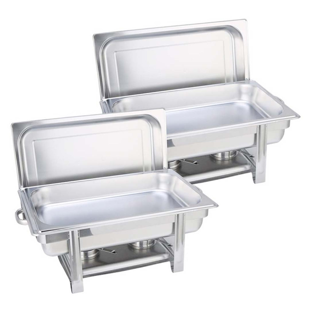 SOGA 2X Single Tray Stainless Steel Chafing Catering Dish Food Warmer $ 344.90