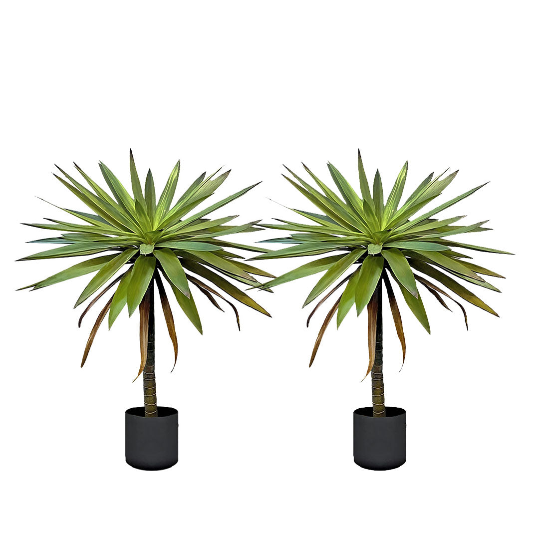 SOGA 2X 90cm Yucca Tree Giant Palm Lily Living Room Artificial Plant Home Accent Decor $ 247.90