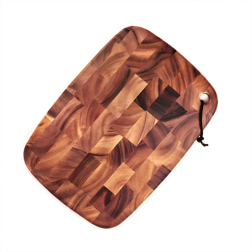 SOGA 40cm Premium End Grain Wooden Acacia Cutting Board Food Prep Kitchen $ 77.90