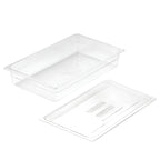 SOGA 100mm Clear Gastronorm GN Pan 1/1 Food Tray Storage with Lid $ 58.90