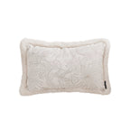 SOGA 30cm Romantic French Mosley Jacquard Pillow French Jungle Jacquard Raw Edge Waist Throw Pillow $ 66.90