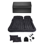 SOGA Car Bundle – Black Leather Trunk Cargo Organizer & Inflatable Boot Mattress