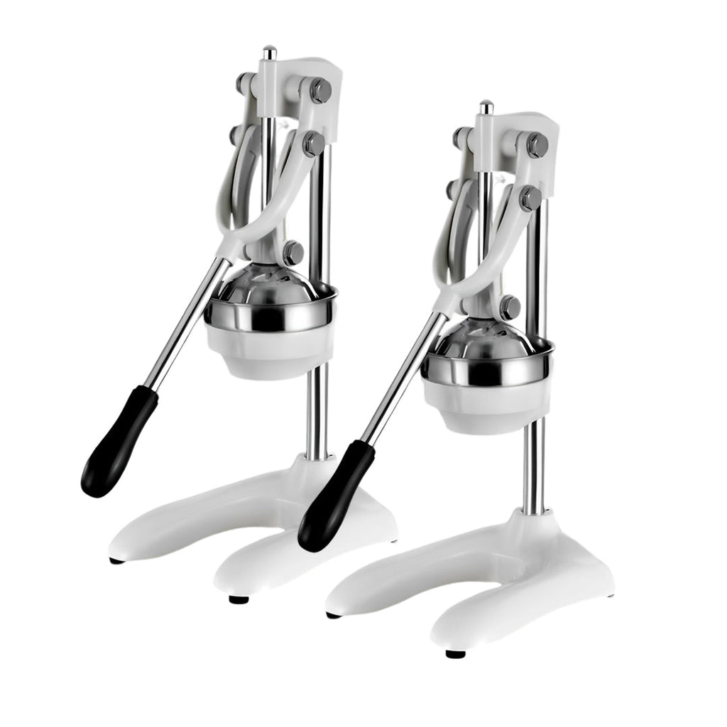 SOGA 2X Stainless Steel Manual Juicer Hand Press Juice Extractor Squeezer Lemon Orange Citrus White $ 388.50