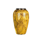 SOGA 30x19cm Yellow Medium Ceramic Flower Vase Elegant Living Room Home Decor