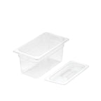 SOGA 150mm Clear Gastronorm GN Pan 1/3 Food Tray Storage with Lid $ 45.50