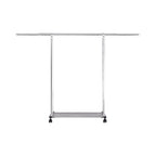 SOGA 200cm Stainless Steel Floor-Standing Clothes Rack - Durable and Space-Saving Laundry Organizer $ 89.90
