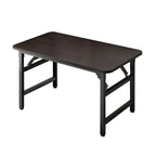 SOGA 120x60 Walnut Foldable Computer Study Table Easy Assembly Desk No Chair $ 144.50