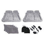 SOGA 2X Grey Inflatable Car Boot Mattress Portable Camping Air Bed Travel Sleeping Essentials $ 198.50
