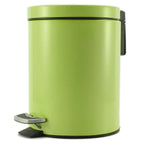 SOGA Foot Pedal Stainless Steel Rubbish Recycling Garbage Waste Trash Bin Round 12L Green $ 77.90
