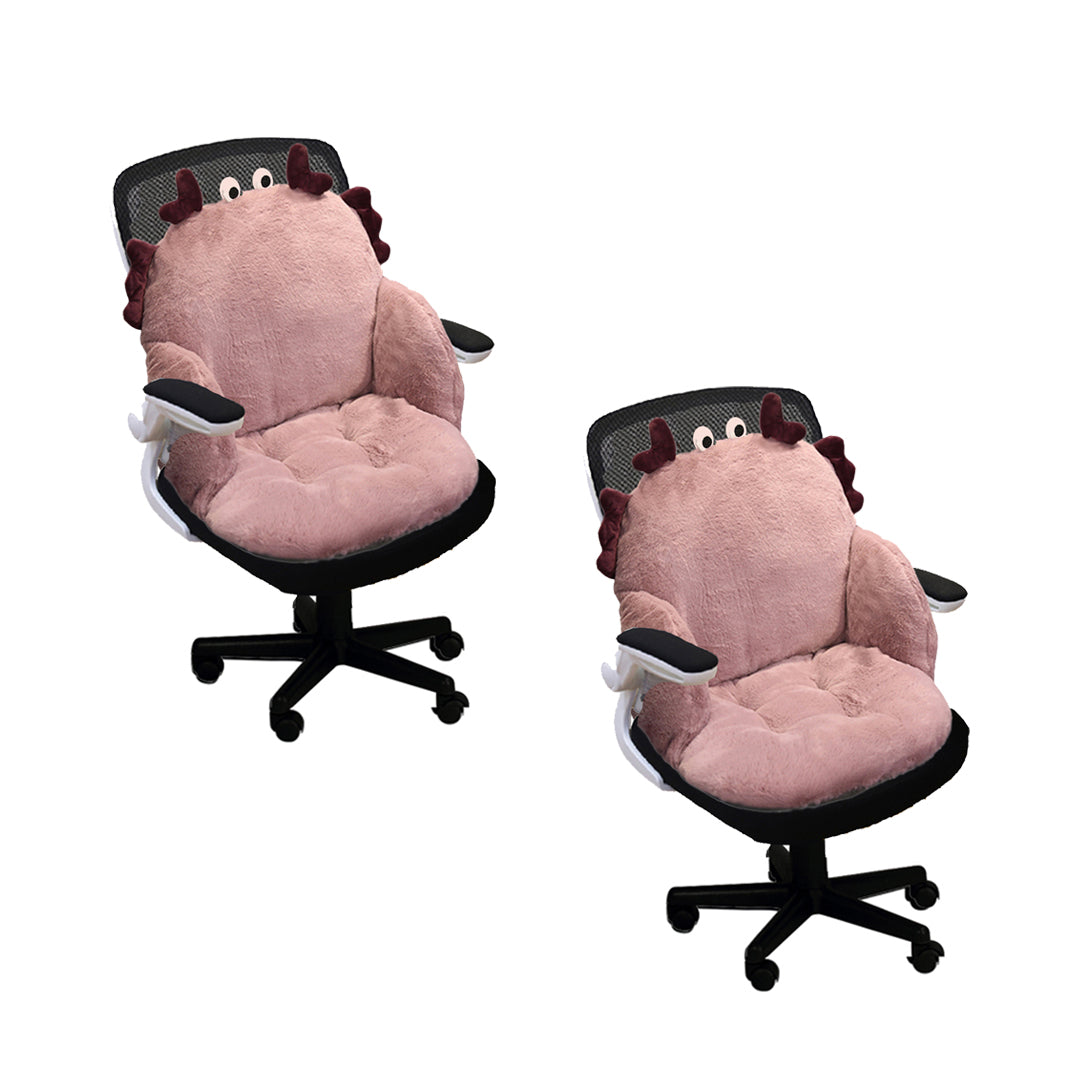 SOGA 2X Purple Crab Shape Cushion Soft Leaning Bedside Pad Sedentary Plushie Pillow Home Decor $ 107.90