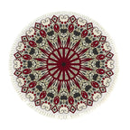 SOGA 120cm Mandala Modern Ethnic Tassel Print Anti-slip Doormat Home Decor $ 73.50