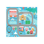SOGA 120cm Kids Rug Street Map Play Mat Educational Baby Theme Park Area Rugs $ 77.90