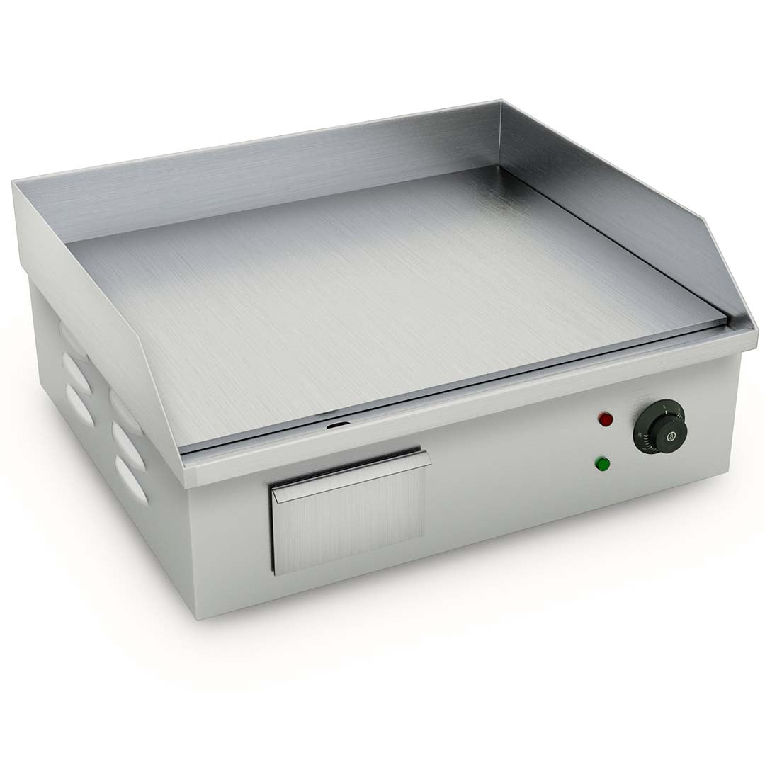 SOGA Electric Stainless Steel Flat Griddle Grill BBQ Hot Plate 2200W 56*48*23cm $ 499.90