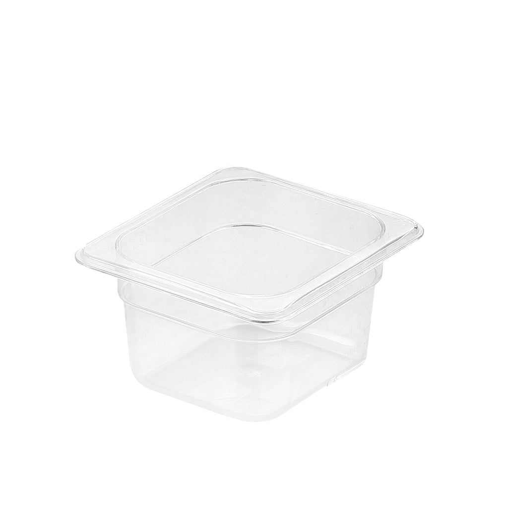 SOGA 100mm Clear Gastronorm GN Pan 1/6 Food Tray Storage $ 30.90