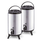 SOGA 2X 16L Portable Insulated Cold/Heat Coffee Tea Beer Barrel Brew Pot With Dispenser $ 195.50