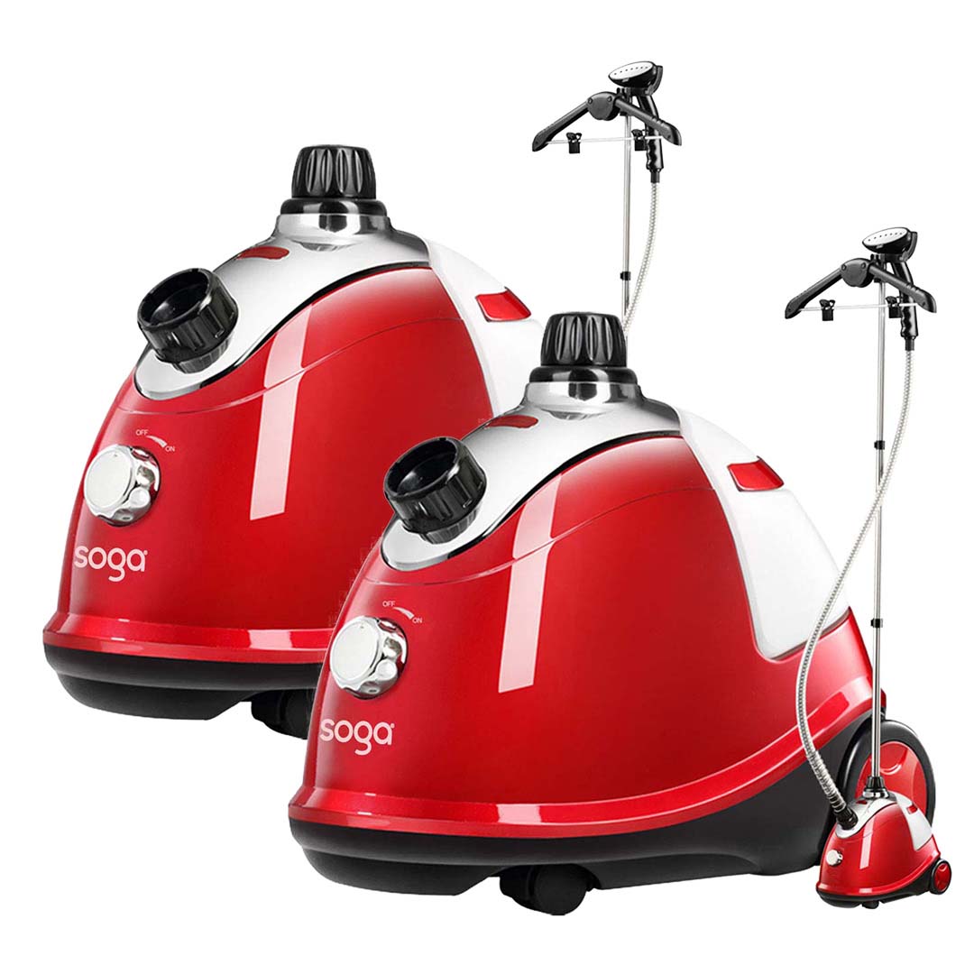 SOGA 2X Garment Steamer Portable Cleaner Steam Iron Red $ 205.50