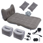 SOGA Grey Honeycomb Inflatable Car Mattress Portable Camping Air Bed Travel Sleeping Kit Essentials $ 99.90