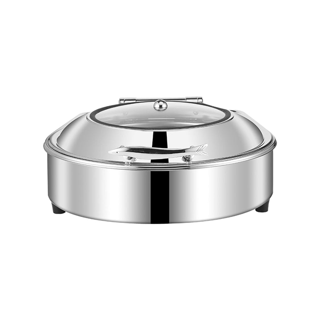 SOGA Stainless Steel Round Chafing Dish Tray Buffet Cater Food Warmer Chafer with Top Lid $ 388.50