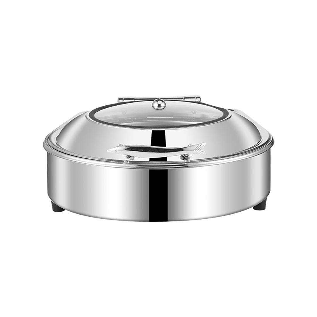 SOGA Stainless Steel Round Chafing Dish Tray Buffet Cater Food Warmer Chafer with Top Lid $ 388.50