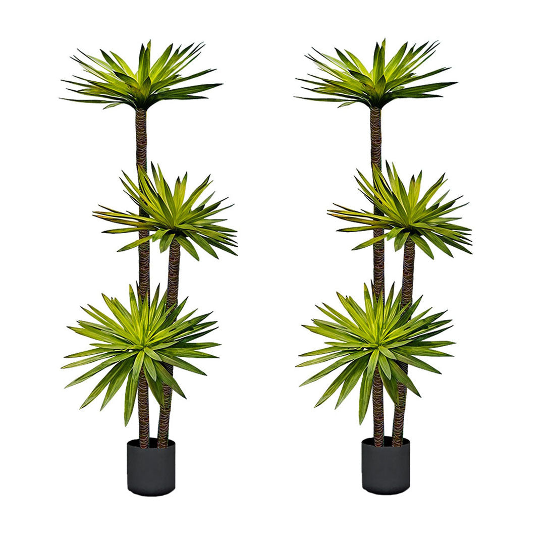 SOGA 2X 180cm Yucca Tree Giant Palm Lily Living Room Artificial Plant Home Accent Decor $ 582.50