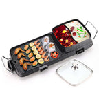 SOGA 2 in 1 Electric BBQ Grill Teppanyaki and Steamboat Hotpot Asian Hot Pot $ 144.50