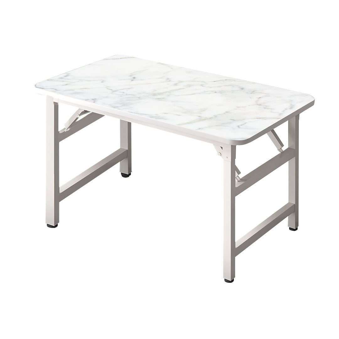 SOGA 120x60x75cm White Foldable Computer Study Table Easy Assembly Desk No Chair $ 144.50