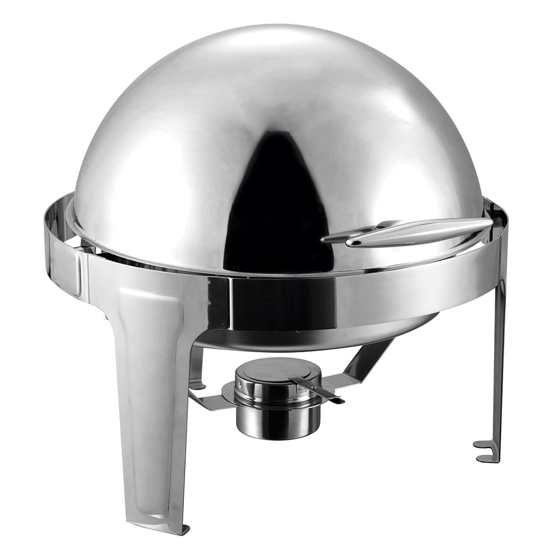 SOGA 6L Stainless Steel Chafing Food Warmer Catering Dish Round Roll Top $ 266.90