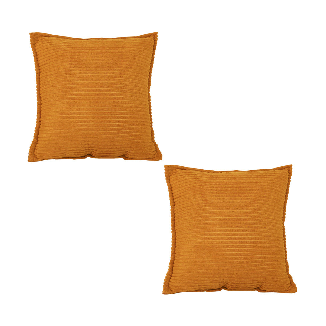 SOGA 2X 50cm Throw Pillow Mustard Wabi Sabi Arches Indoor and Outdoor Kavka for Home Decor $ 129.50