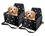 SOGA 2X Waterproof Pet Booster Car Seat Breathable Mesh Safety Travel Portable Dog Carrier Bag Black $ 86.50
