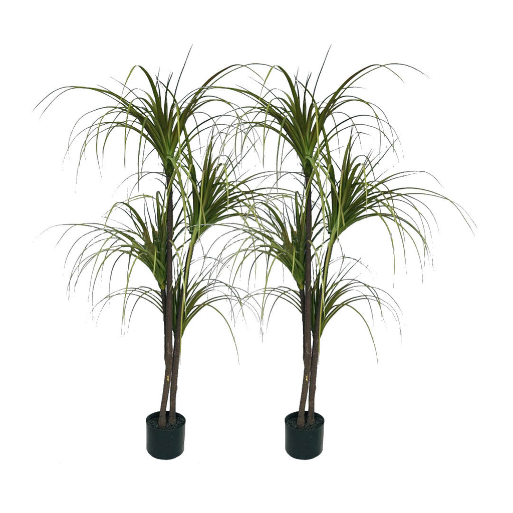 SOGA 2X 150cm Artificial Dracaena Plant Fake Potted, Simulation Tree Fake Plant Home Decor $ 355.90