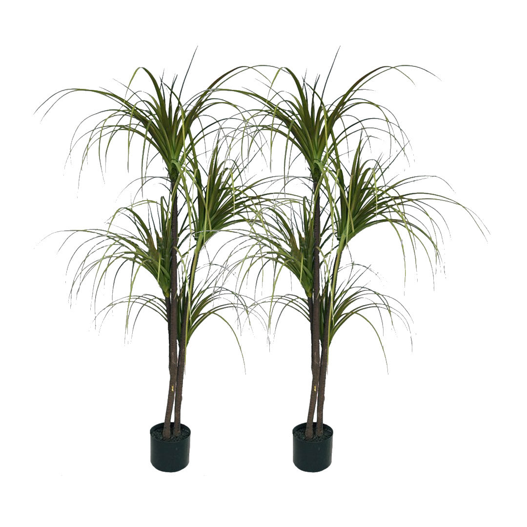 SOGA 2X 150cm Artificial Dracaena Plant Fake Potted, Simulation Tree Fake Plant Home Decor $ 355.90
