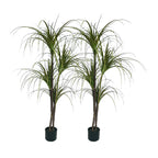 SOGA 2X 150cm Artificial Dracaena Plant Fake Potted, Simulation Tree Fake Plant Home Decor $ 355.90
