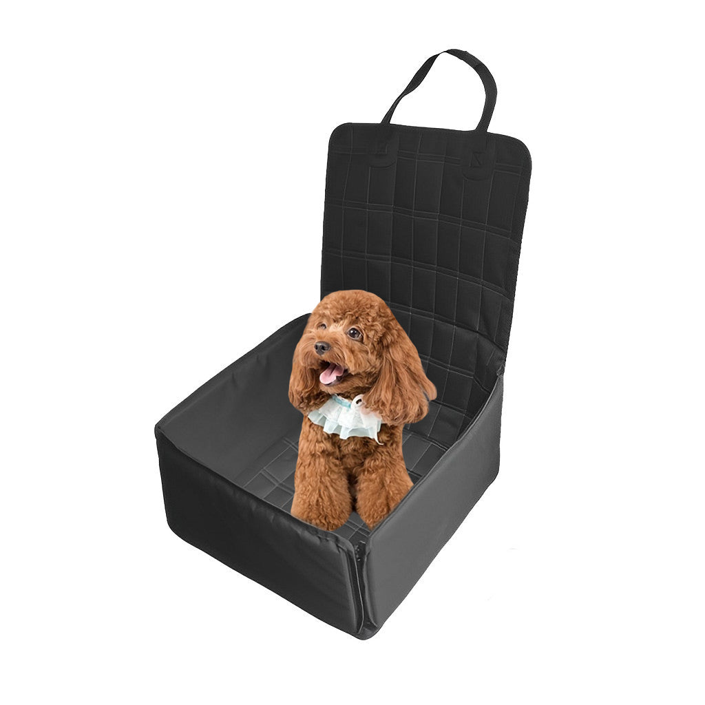 SOGA Black Car Pet Sitting Bag Breathable Safety Travel Portable Carrier Pouch Travel Essentials $ 38.90