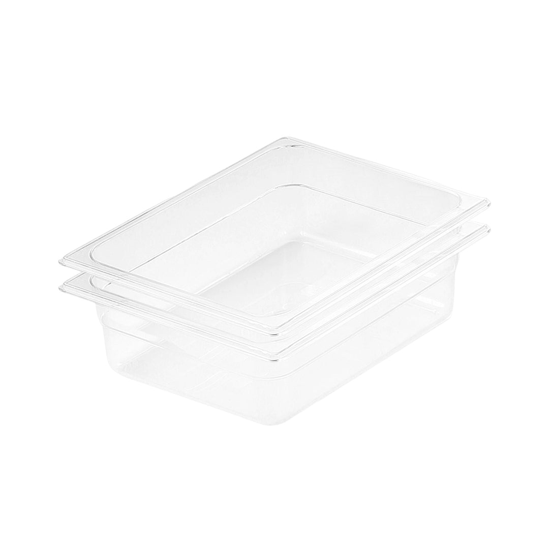 SOGA 150mm Clear Gastronorm GN Pan 1/2 Food Tray Storage Bundle of 2 $ 66.90