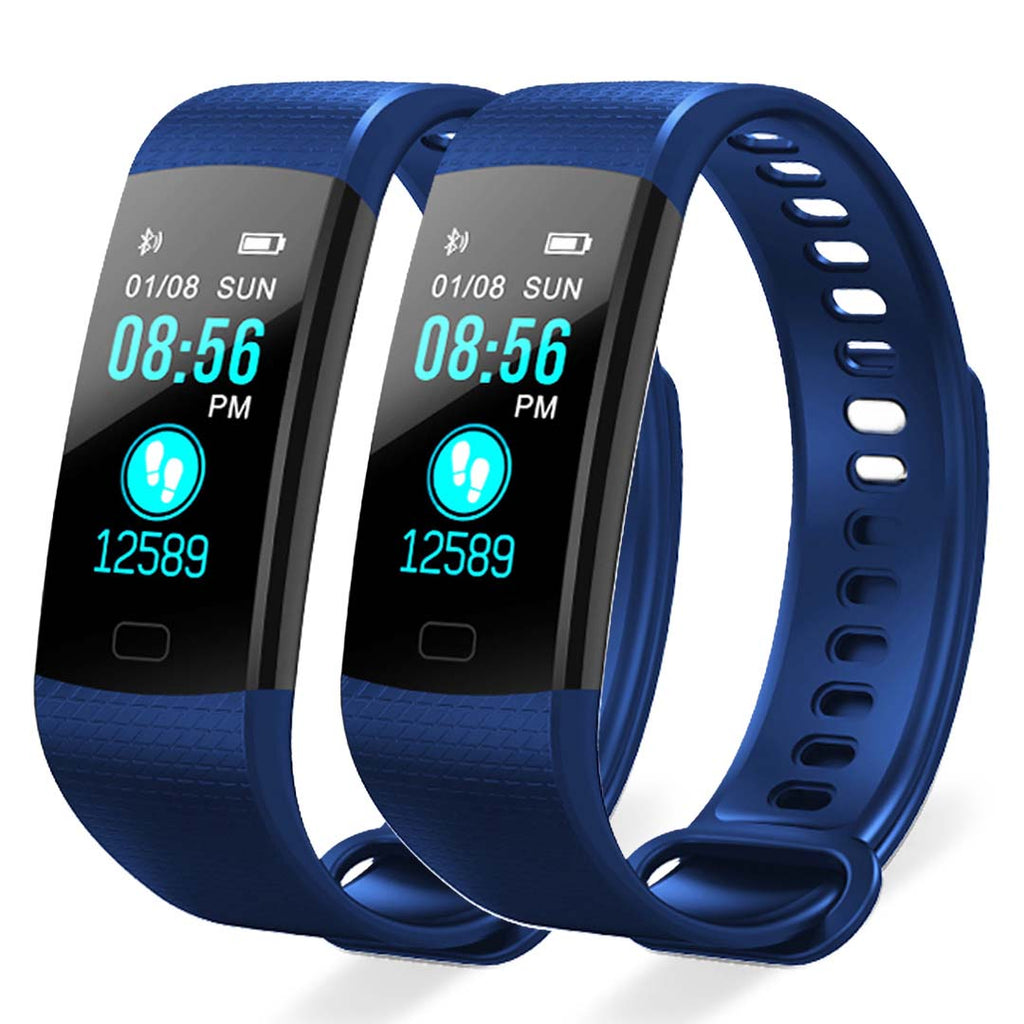 SOGA 2X Sport Smart Watch Health Fitness Wrist Band Bracelet Activity Tracker Blue $ 132.50