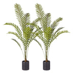 SOGA 2X 160cm Green Artificial Indoor Rogue Areca Palm Tree Fake Tropical Plant Home Office Decor $ 301.90