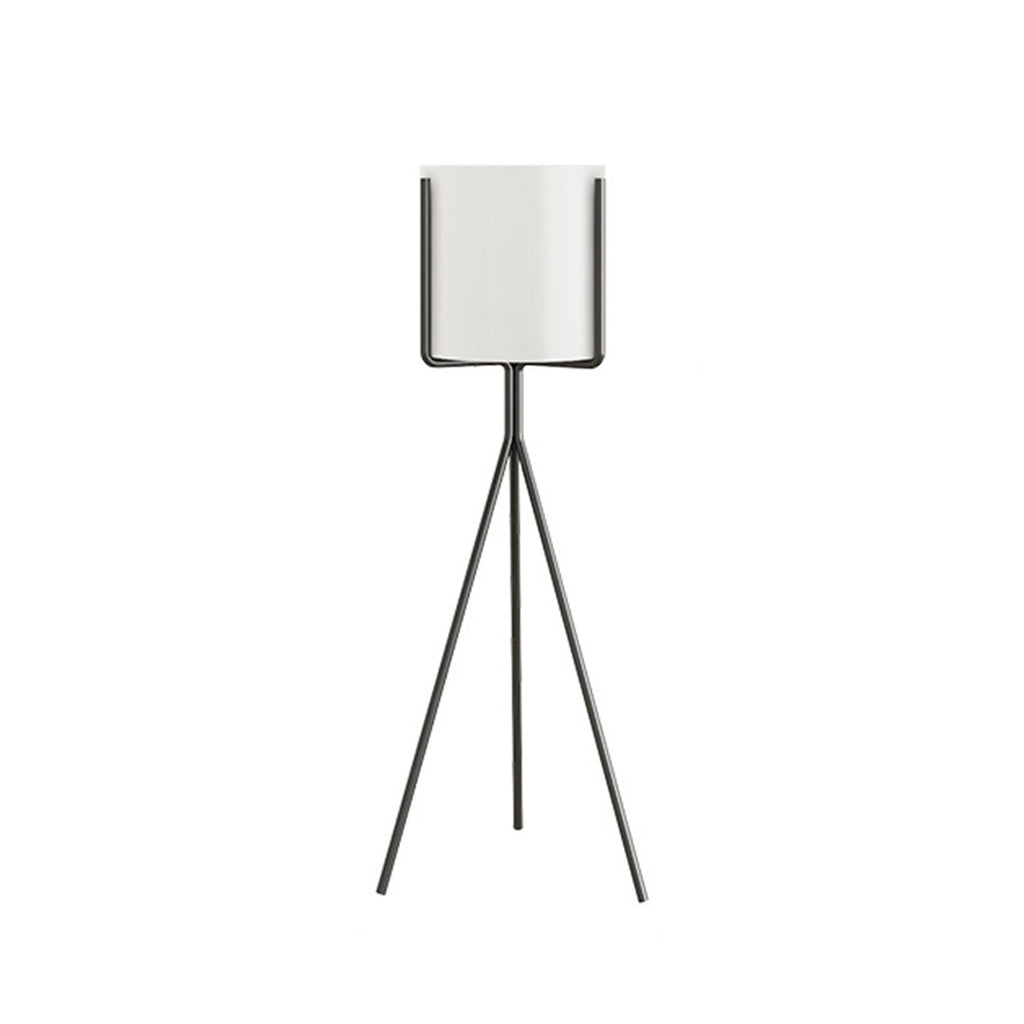 SOGA 80cm Tripod Flower Pot Plant Stand with White Flowerpot Holder Rack Indoor Display $ 99.90